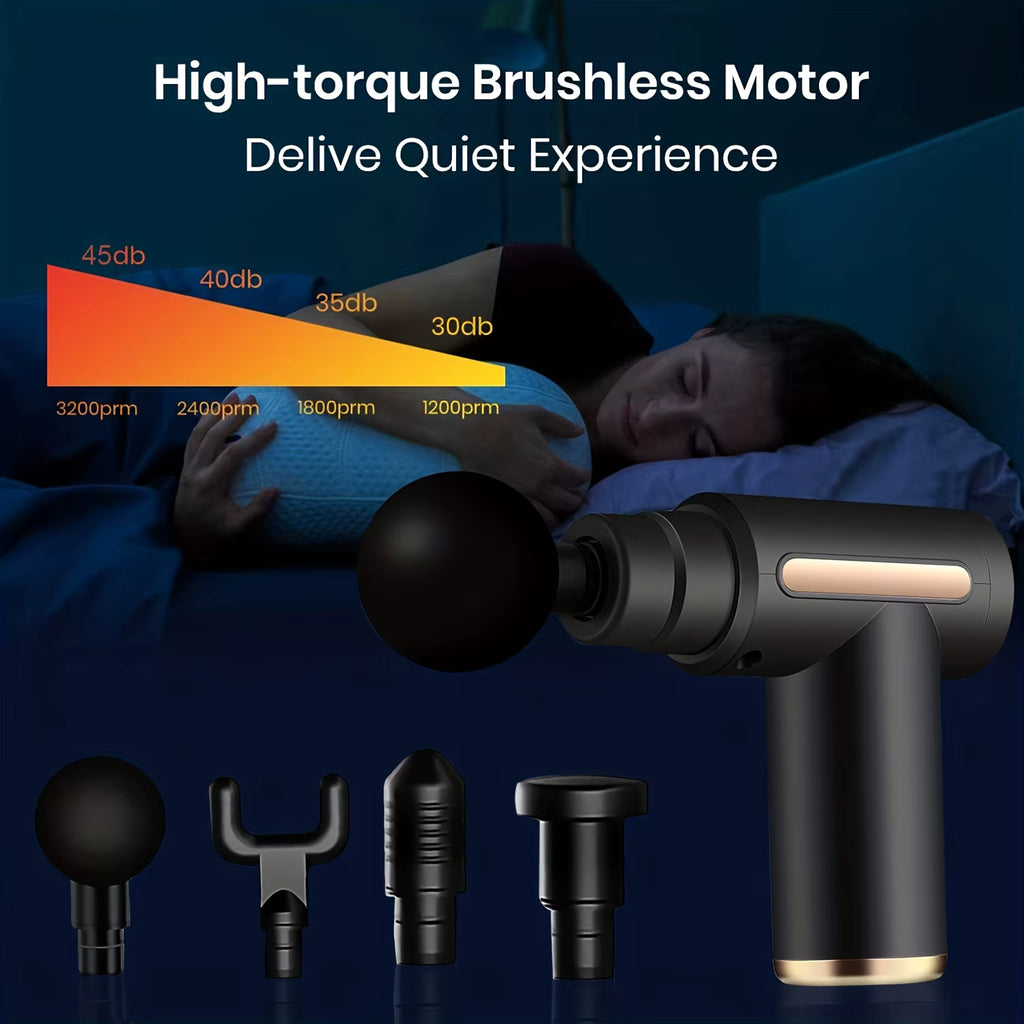 PULSEVA™ | Pistolet de Massage – Récupération Musculaire Profonde